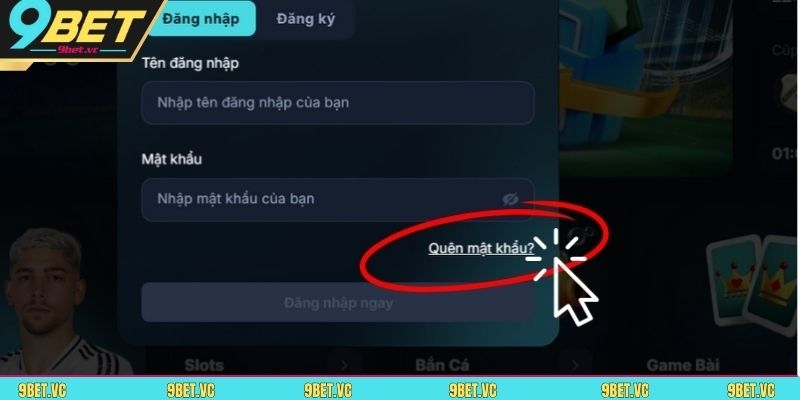 Nguyên nhân thường gặp khiến người chơi quên mật khẩu 9BET